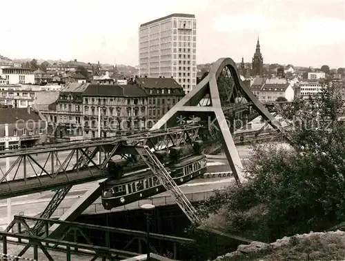 AK / Ansichtskarte Wuppertal Schwebebahn  Kat. Wuppertal