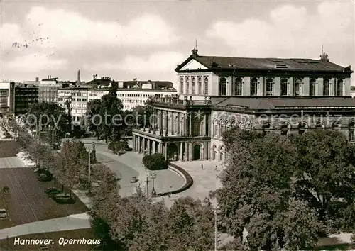 AK / Ansichtskarte Hannover Opernhaus  Kat. Hannover