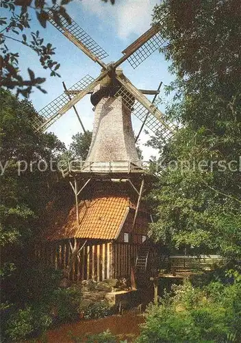 AK / Ansichtskarte Hueven Wind  und Wassermuehle Kat. Hueven