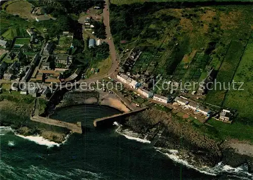 AK / Ansichtskarte Northumberland North Tyneside Fliegeraufnahme Craster Hafen Kat. North Tyneside