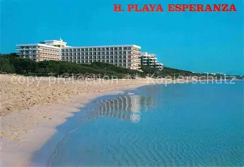 AK / Ansichtskarte Bahia de Alcudia Hotel Playa Esperanza Strand