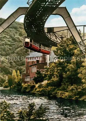 AK / Ansichtskarte Elberfeld Wuppertal Schwebebahn Kat. Wuppertal