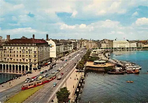 AK / Ansichtskarte Hamburg Jungfernstieg Kat. Hamburg