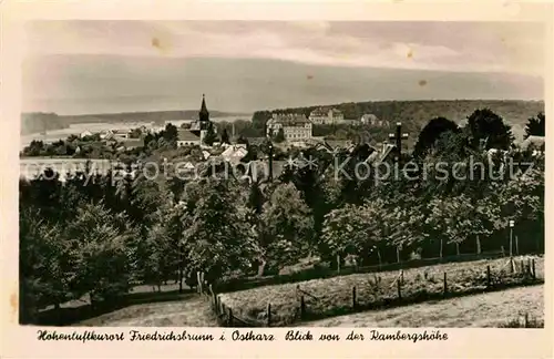 AK / Ansichtskarte Friedrichsbrunn Harz  Kat. Friedrichsbrunn