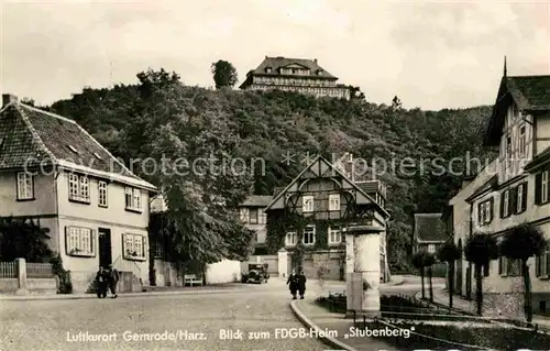 AK / Ansichtskarte Gernrode Harz FDGB Heim Stubenberg Kat. Gernrode Harz