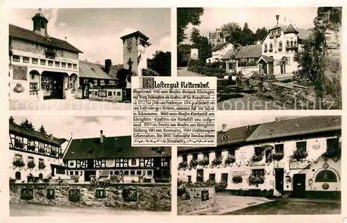 AK / Ansichtskarte Rettershof Klostergut Kat. Kelkheim (Taunus)