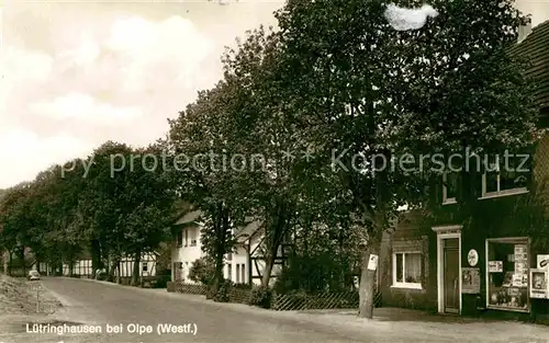 AK / Ansichtskarte Luetringhausen Dorfstrasse Kat. Olpe