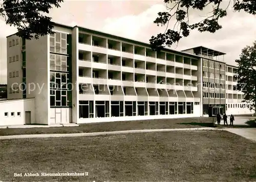 AK / Ansichtskarte Bad Abbach Rheumakrankenhaus Kat. Bad Abbach