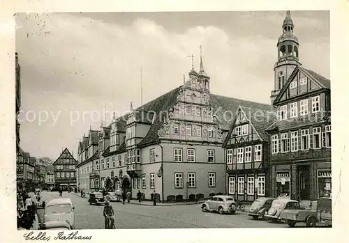 AK / Ansichtskarte Celle Niedersachsen Rathaus Kat. Celle