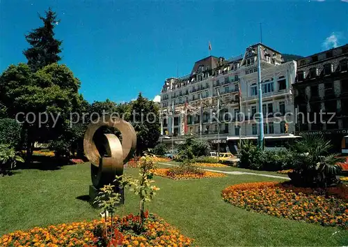 AK / Ansichtskarte Montreux VD Grand Hotel Suisse et Majestic Kat. Montreux