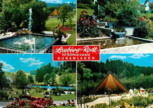 AK / Ansichtskarte Lossburg Freibad Konzertplatz Kat. Lossburg