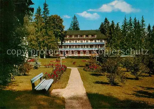 AK / Ansichtskarte Bad Woerishofen Kurhotel Sanatorium Eichwald Kat. Bad Woerishofen