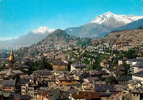 AK / Ansichtskarte Sion VS Vue sur le Grand Chavaland et le Haut de Cry Kat. Sion