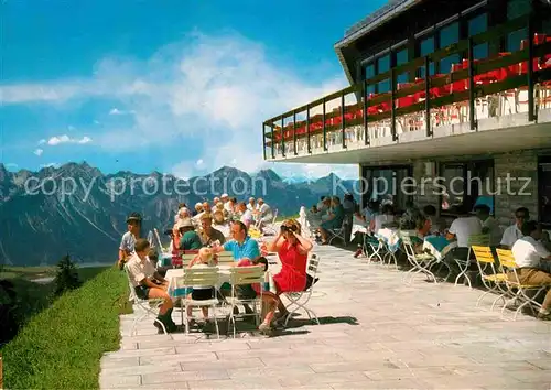 AK / Ansichtskarte Schwangau Panorama Gaststaette Tegelberg Terrasse Kat. Schwangau