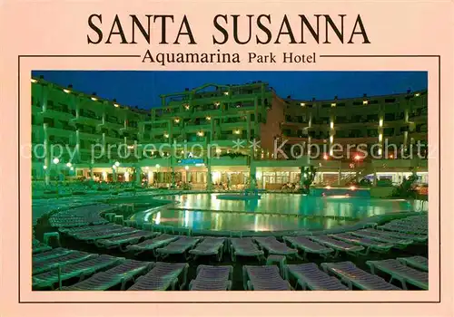 AK / Ansichtskarte Santa Susanna Aquamarina Park Hotel Kat. Barcelona