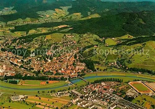 AK / Ansichtskarte Gengenbach Fliegeraufnahme Kat. Gengenbach Schwarzwald