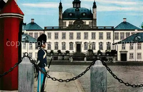 AK / Ansichtskarte Fredensborg Le Chateau de Fredensborg Kat. Daenemark