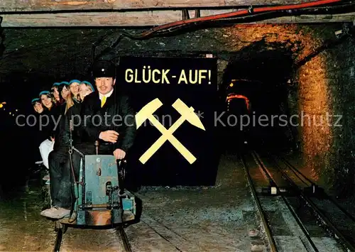 AK / Ansichtskarte Berchtesgaden Stollen im Salzbergwerk Kat. Berchtesgaden