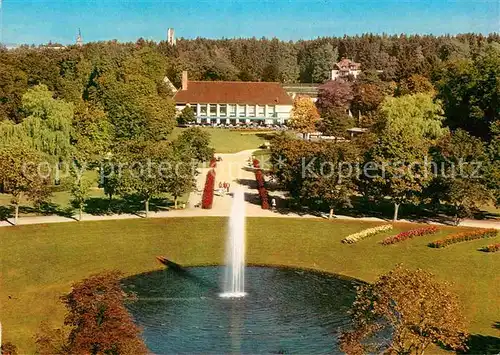 AK / Ansichtskarte Bad Duerrheim Kurpark Kurhaus Kat. Bad Duerrheim