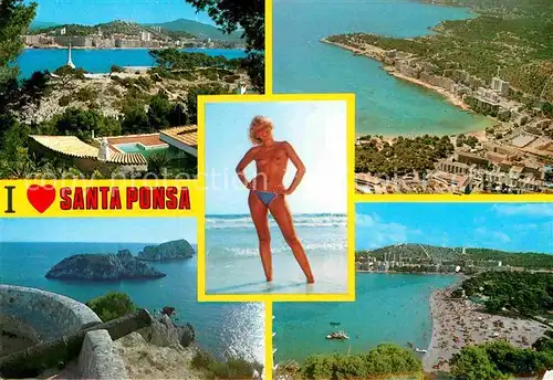 AK / Ansichtskarte Santa Ponsa Mallorca Islas Baleares Teilansichten Kat. Calvia