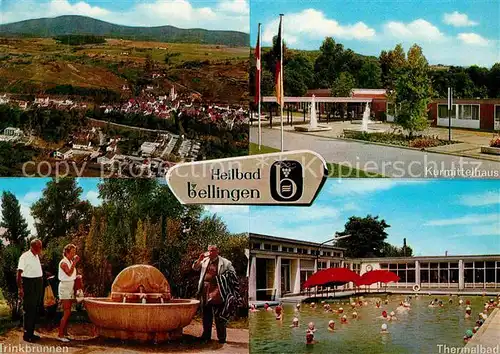 AK / Ansichtskarte Bad Bellingen Kurmittelhaus Trinkbrunnen Thermalbad Kat. Bad Bellingen