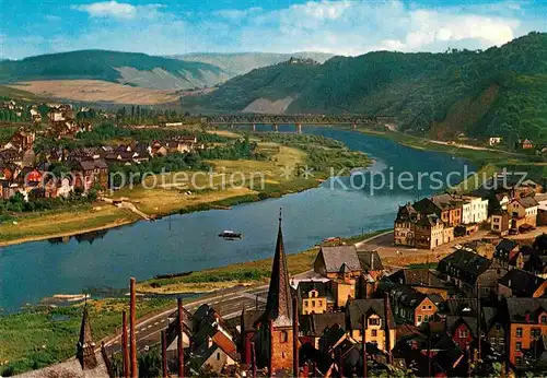 AK / Ansichtskarte Alf Bullay Mosel Panorama