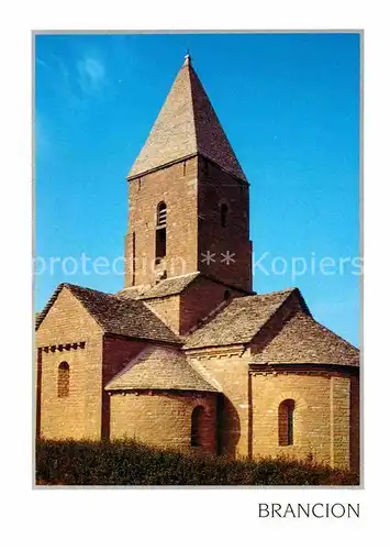 AK / Ansichtskarte Brancion Eglise Saint Pierre Le chevet Kat. Martailly les Brancion