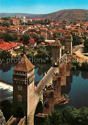 AK / Ansichtskarte Cahors Le Pont Valentre Kat. Cahors