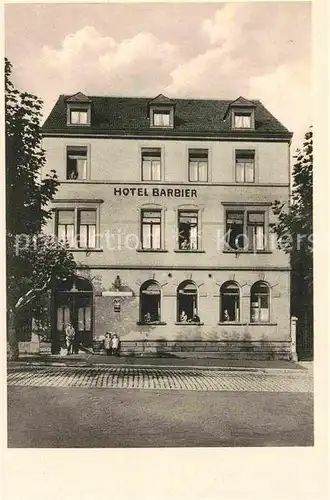 AK / Ansichtskarte Gruenstadt Hotel Barbier  Kat. Gruenstadt