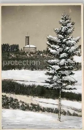 AK / Ansichtskarte Altenhundem Hohe Bracht Winter Kat. Lennestadt