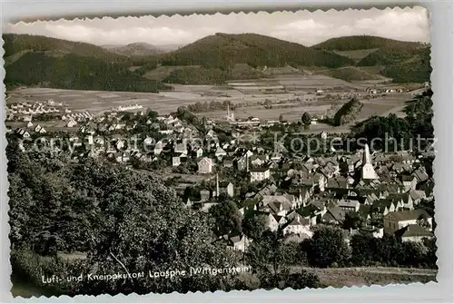 AK / Ansichtskarte Laasphe Panorama Kat. Bad Laasphe