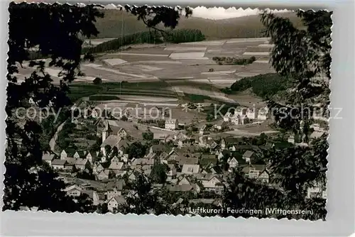 AK / Ansichtskarte Feudingen Panorama Kat. Bad Laasphe