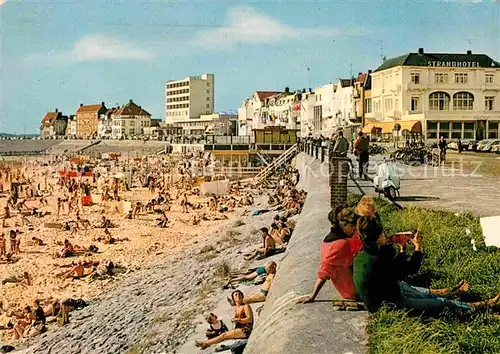 AK / Ansichtskarte Vlissingen Zeebad met Strandhotel Kat. Vlissingen