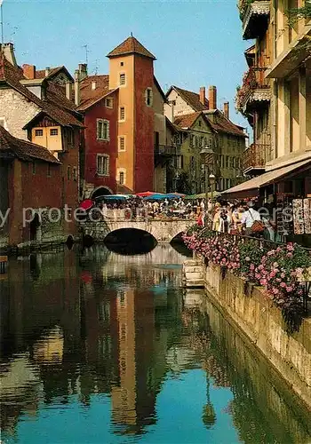 AK / Ansichtskarte Annecy Haute Savoie Les quais du vieux canal Kat. Annecy