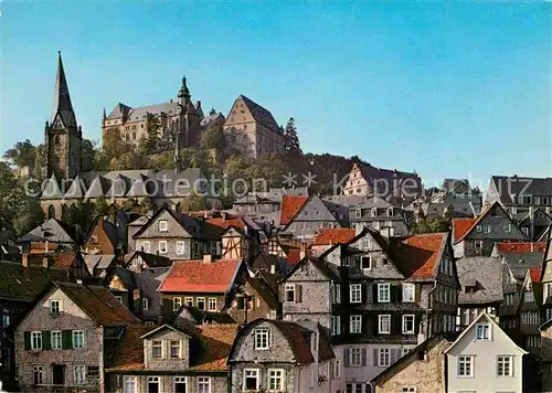 AK / Ansichtskarte Marburg Lahn Altstadt Landgrafenschloss Kat. Marburg