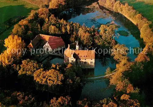 AK / Ansichtskarte Luedinghausen Fliegeraufnahme Burg Vischering Kat. Luedinghausen