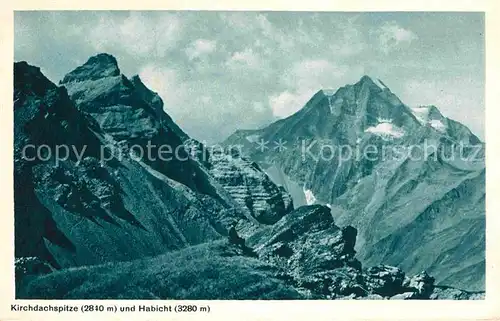 AK / Ansichtskarte Kirchdachspitze Habicht  Kat. Neustift im Stubaital