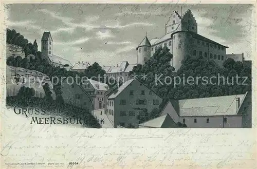 AK / Ansichtskarte Meersburg Bodensee Schloss  Kat. Meersburg