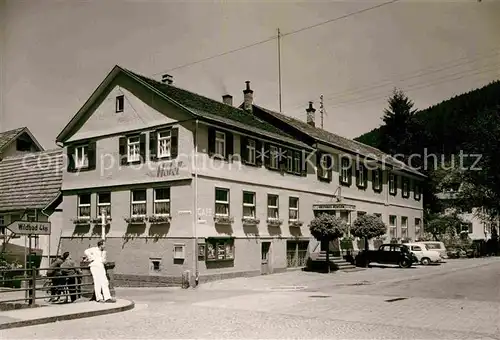 AK / Ansichtskarte Calmbach Enz Hotel Anker  Kat. Bad Wildbad