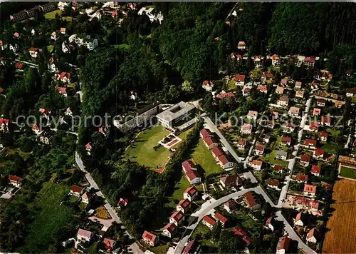 AK / Ansichtskarte Bad Sachsa Harz Fliegeraufnahme Eisenbahner Erholungsheim Kat. Bad Sachsa