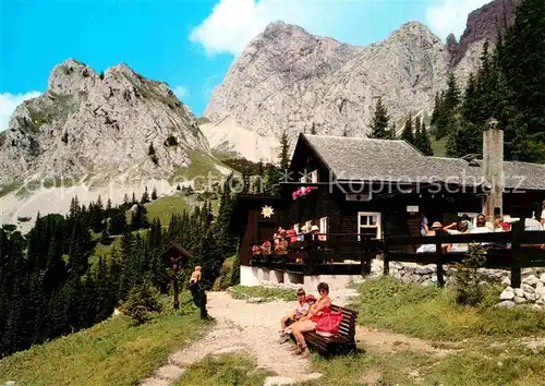 AK / Ansichtskarte Kempten Allgaeu Tannheim mit Hochwiesler Rote Flueh und Gimpel Kat. Kempten (Allgaeu)