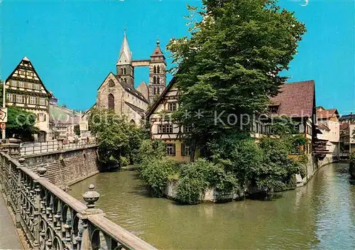 AK / Ansichtskarte Esslingen Neckar Stadtkirche Kat. Esslingen am Neckar