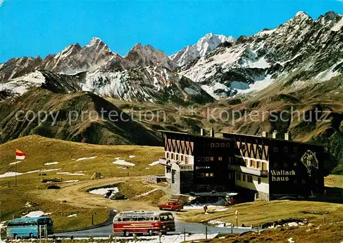 AK / Ansichtskarte Heiligenblut Kaernten Alpengasthof Wallack Haus mit Schobergruppe Kat. Heiligenblut