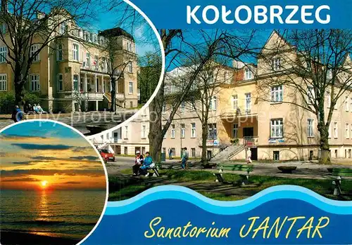 AK / Ansichtskarte Kolobrzeg Polen Sanatorium Jantar  Kat. Kolberg Pommern