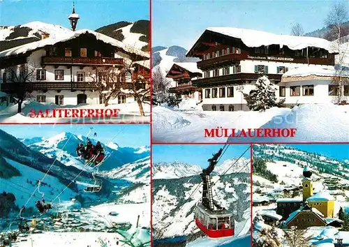 AK / Ansichtskarte Saalbach Hinterglemm Jugendgaestehaus Muellauerhof Salitererhof  Kat. Saalbach Hinterglemm