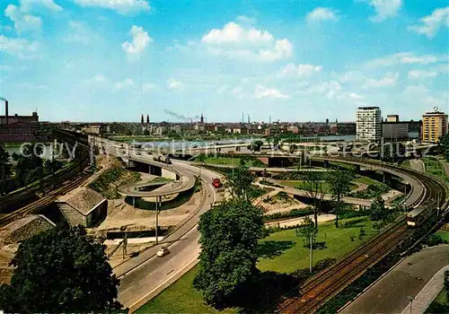 AK / Ansichtskarte Mannheim Rheinbruecke Kat. Mannheim