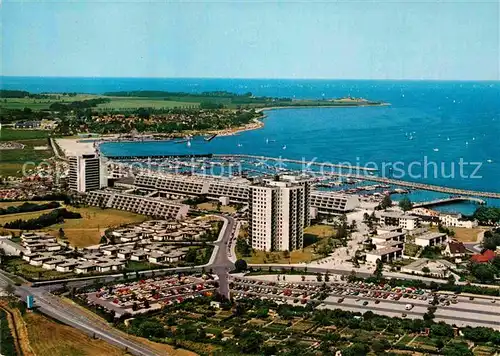 AK / Ansichtskarte Schilksee Blick auf Ostseebad Strande Fliegeraufnahme Kat. Kiel