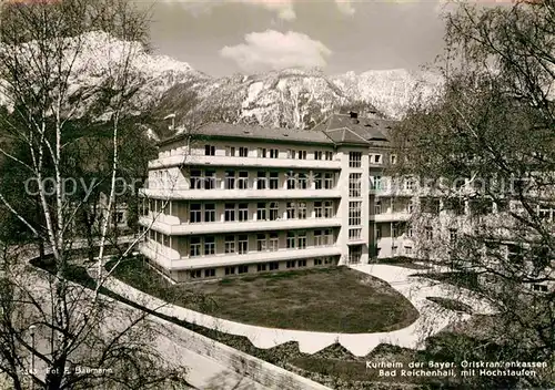 AK / Ansichtskarte Bad Reichenhall Kurheim Bayerische Ortskrankenkassen Hochstaufen  Kat. Bad Reichenhall