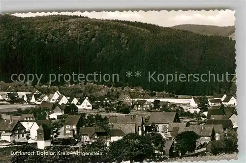 AK / Ansichtskarte Dotzlar Panorama Kat. Bad Berleburg