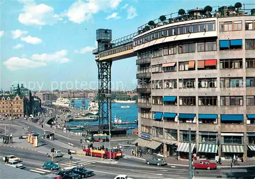 AK / Ansichtskarte Stockholm Katarinahissen Skeppsbron Kat. Stockholm